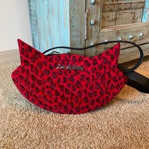 Red Leopard Print Kids Bag
